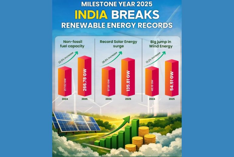India Records Historic Clean Energy Growth in 2025: Pralhad Joshi