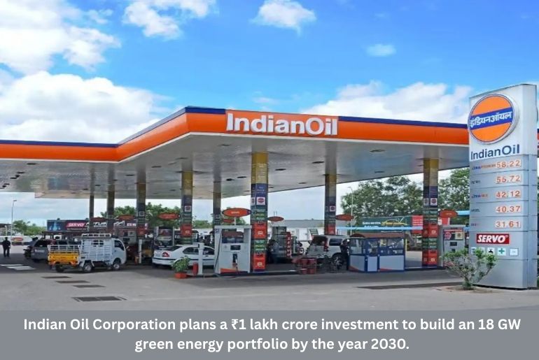 Indian Oil Charts Green Course with ₹1 Lakh Crore Renewable Energy Investment