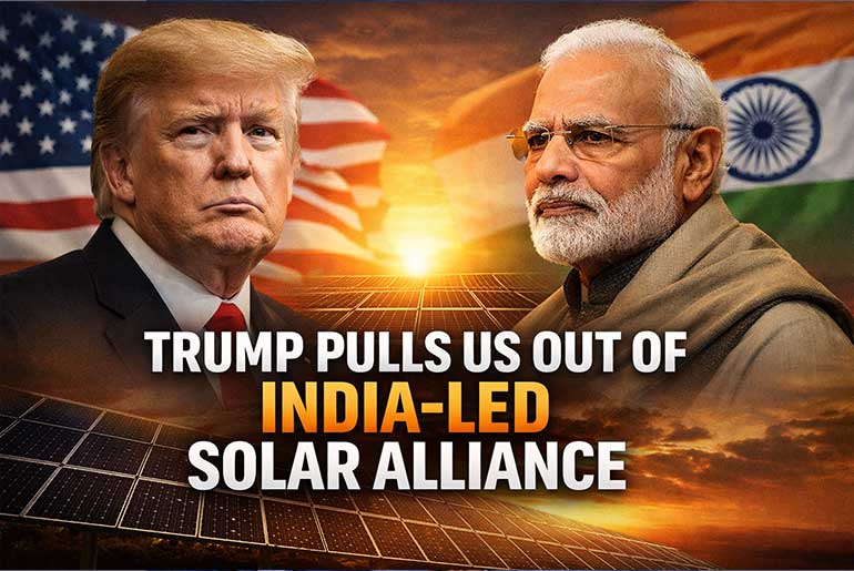 US withdrawal from International Solar Alliance