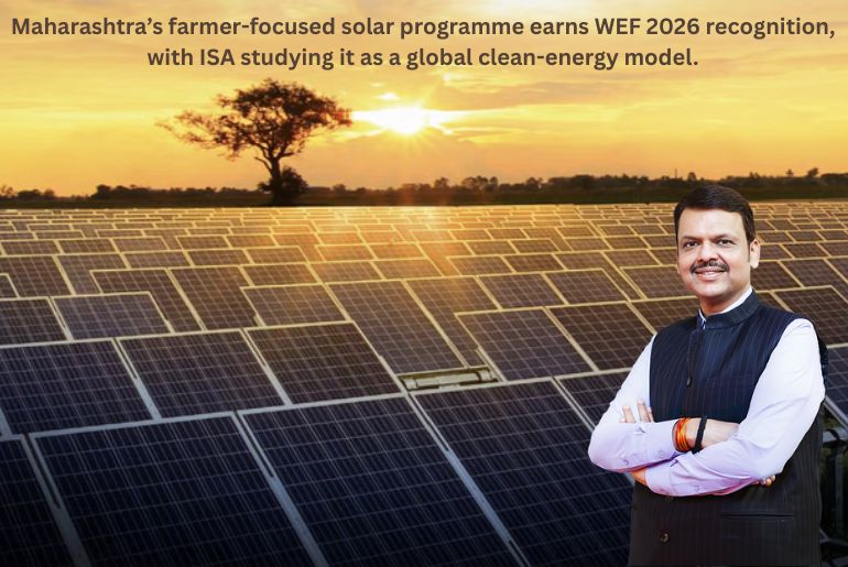 Maharashtra’s Farmer Solar Model Set for Global Study by International Solar Alliance
