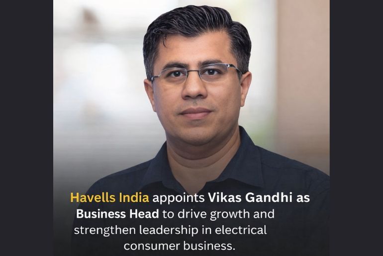 Vikas Gandhi Appointed Business Head – Electrical Consumer Division at Havells India