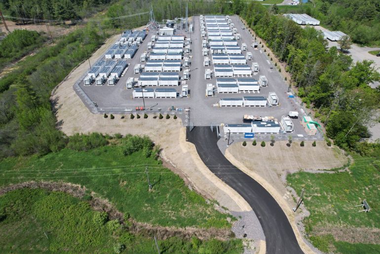 New England’s Largest Standalone Battery Storage Facility Goes Live in Maine
