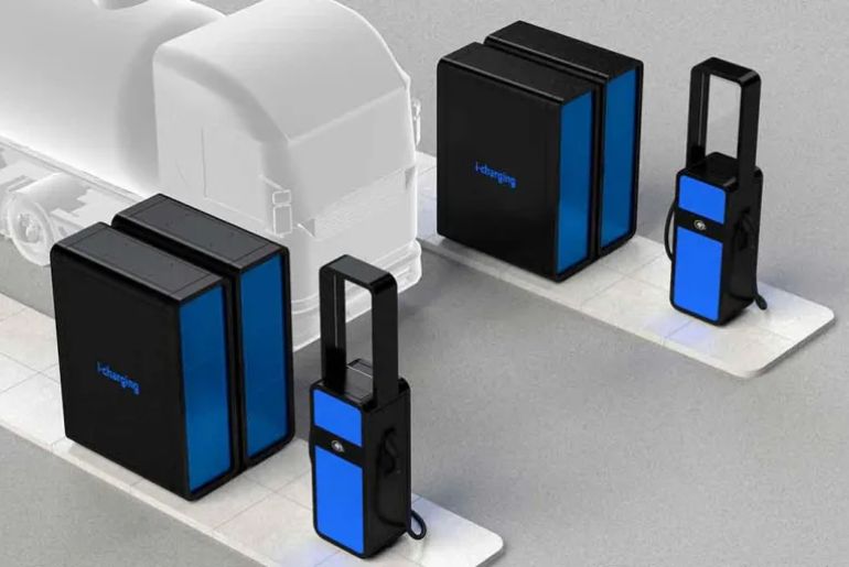 i‑Charging Unveils 1.6 MW Megawatt Charging System for EVs