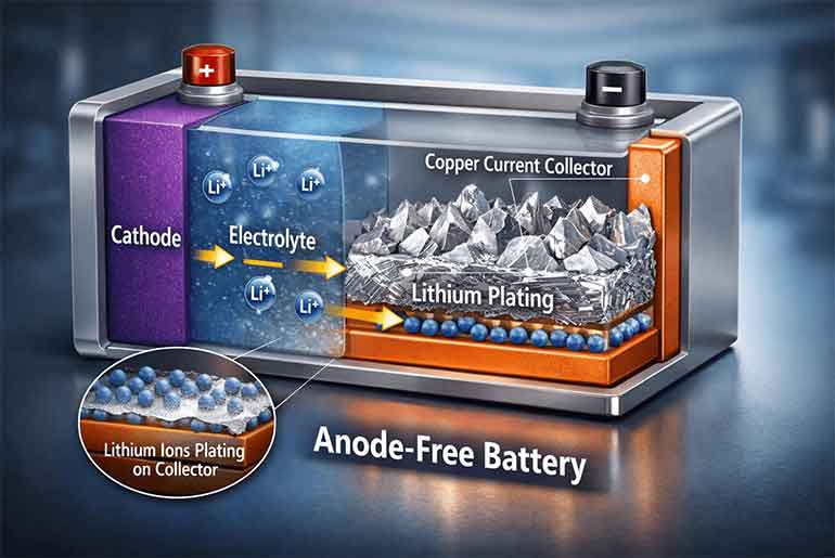 Anode-Free Batteries: The Breakthrough Architecture That Could Redefine Lithium Energy Density