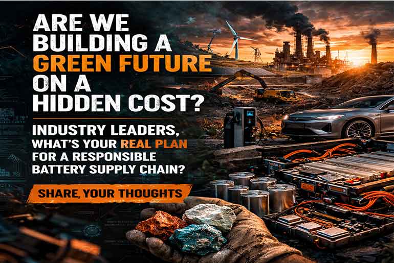 Battery demand is rising fast, but environmental damage, ethical concerns, and weak recycling systems cannot be ignored anymore.