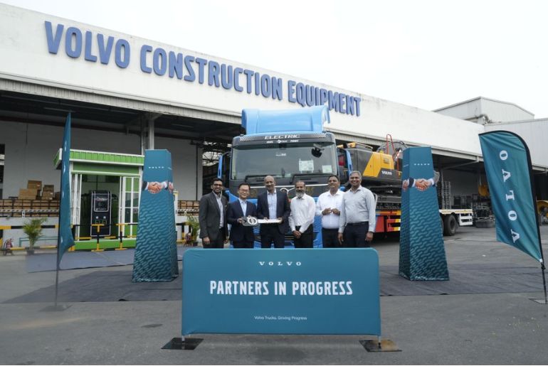 CJ Darcl Inducts India’s First Heavy-Duty Electric Truck in Partnership with Volvo