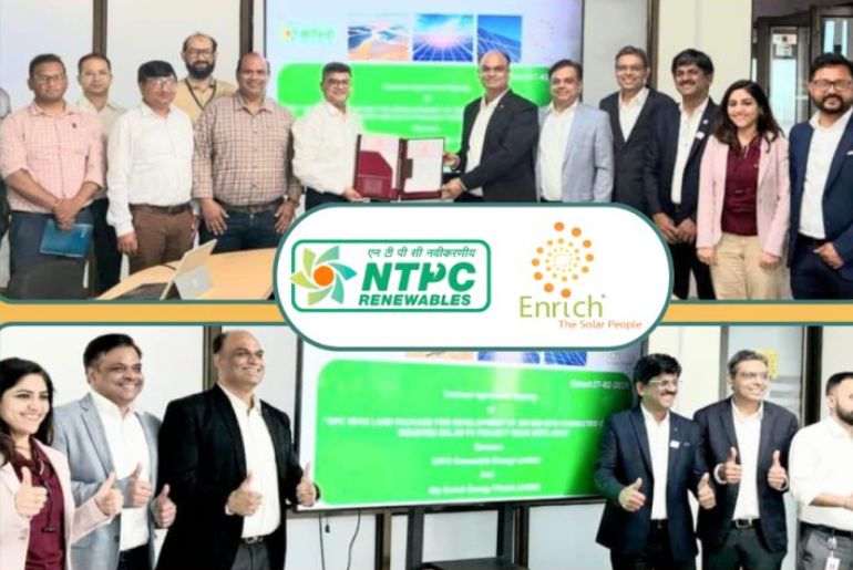 Enrich Energy Wins 300 MW Solar EPC Contract from NTPC Renewable Energy