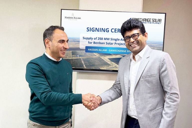 GameChange Solar to Supply Trackers for 258 MWp Benban Project