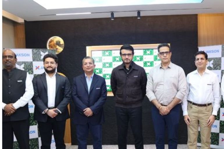 Jakson Group Appoints Sourav Ganguly as Brand Ambassador to Boost Sustainability Drive