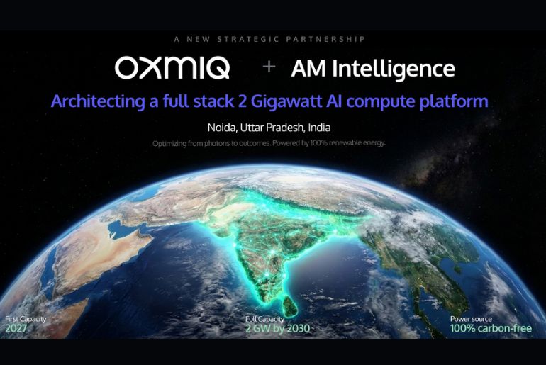 OXMIQ Labs Partners with AM Intelligence Labs for 2 GW AI Compute Platform in India