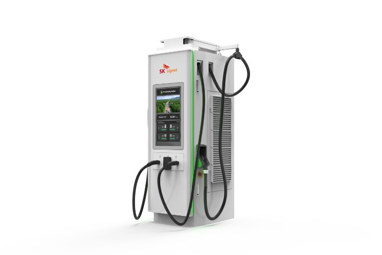 SK Signet Launches 400kW All-in-One Ultra-Fast EV Charger