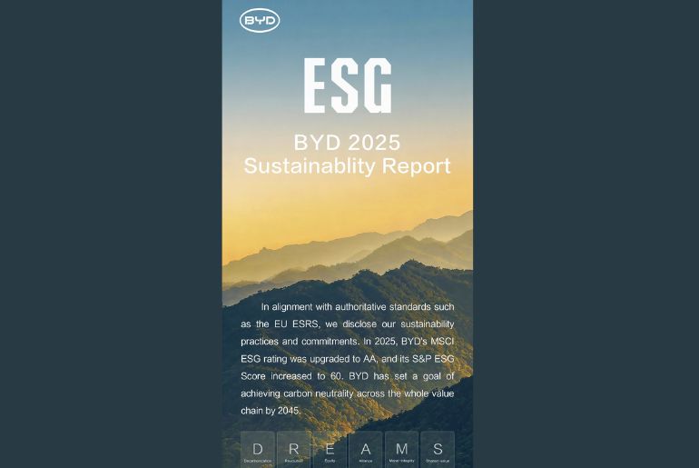 BYD Energy Storage Highlights ESG Milestones and Global Leadership in 2025