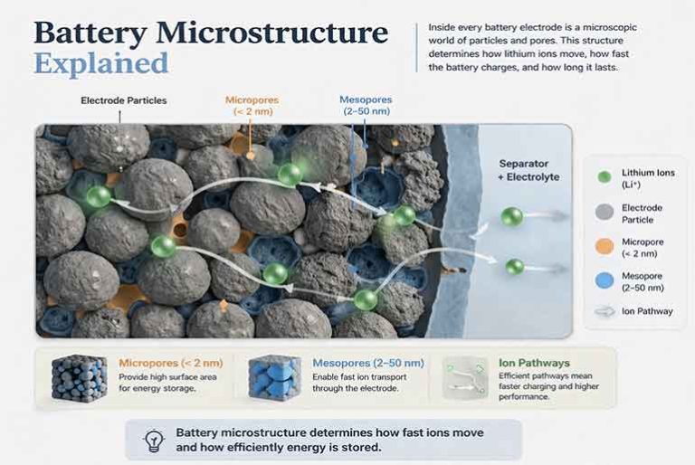Battery Microstructure Defining the Future of Energy Systems