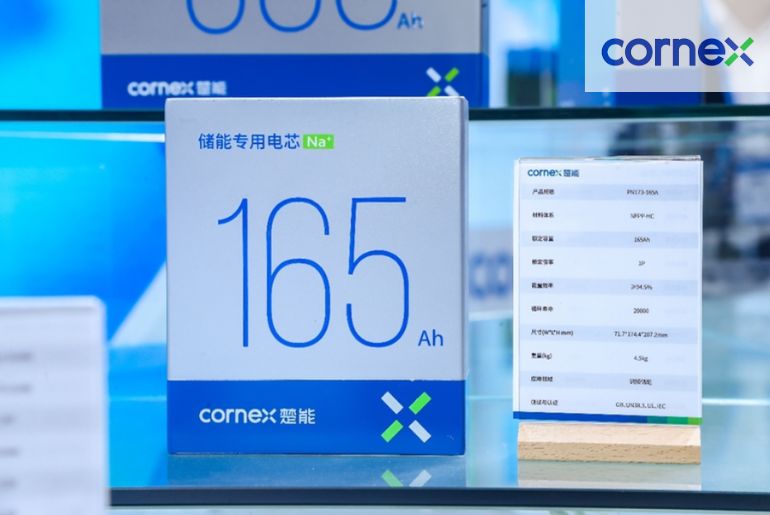 Cornex Unveils New Sodium-Ion Battery Portfolio, Advances Mass Production