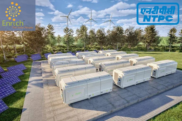 Enrich Energy Secures 290 MWh BESS Project from NTPC at Simhadri Plant