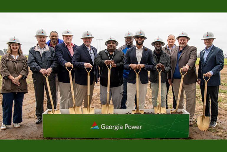 Georgia Power begins construction of newest battery storage system in Wadley, Ga.
