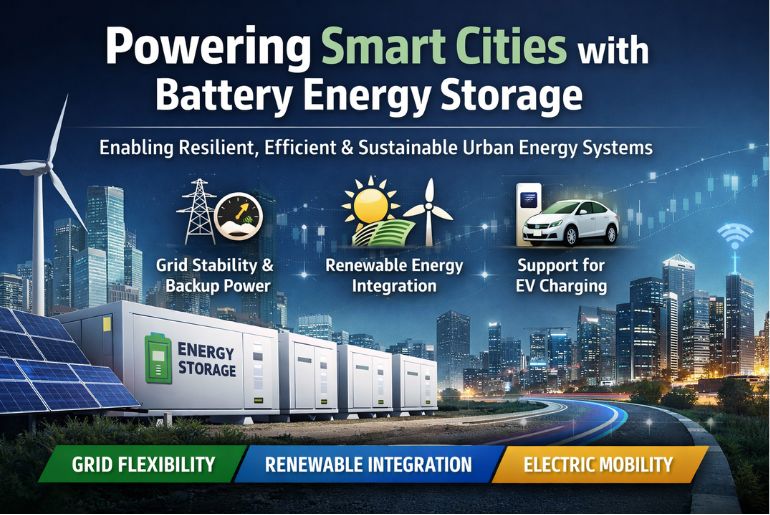 Urban Energy Storage: Role of BESS in Smart Cities and Distributed Energy Systems