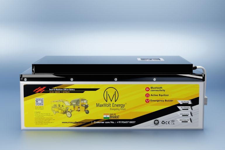 MaxVolt Energy Announces Launch of Advanced L3 Lithium Ferrous Phosphate (LFP) Battery Solution for Electric Mobility