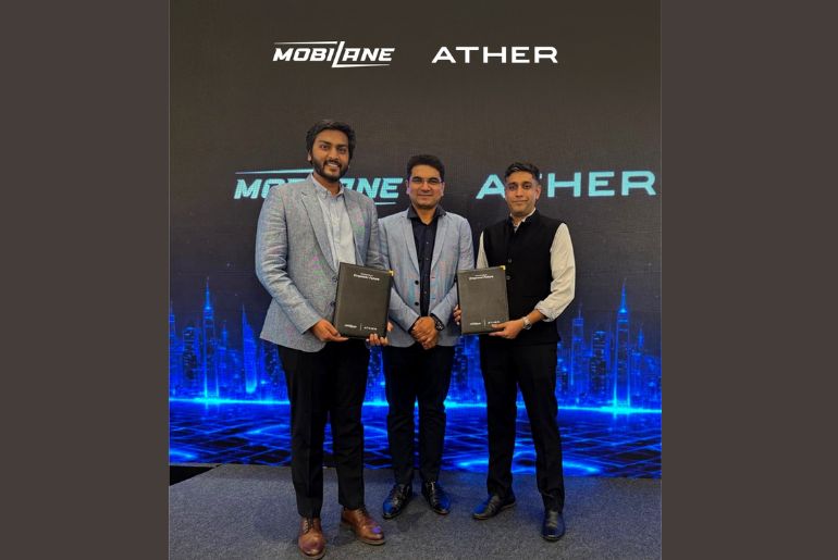 MobiLane Partners with Ather Energy to Expand Open EV Charging Access Across India