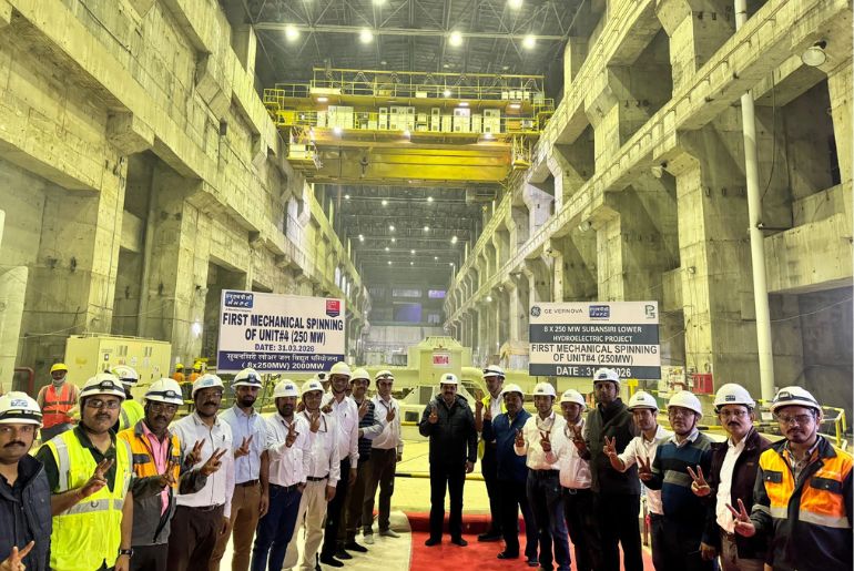 NHPC Begins Wet Commissioning of Unit-4 at Subansiri Project