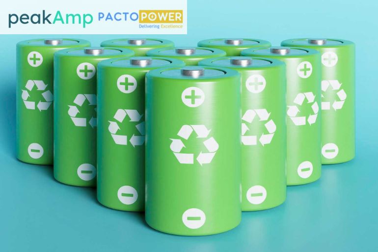 PeakAmp Partners with Pacto Power for End-to-End Battery Waste Management