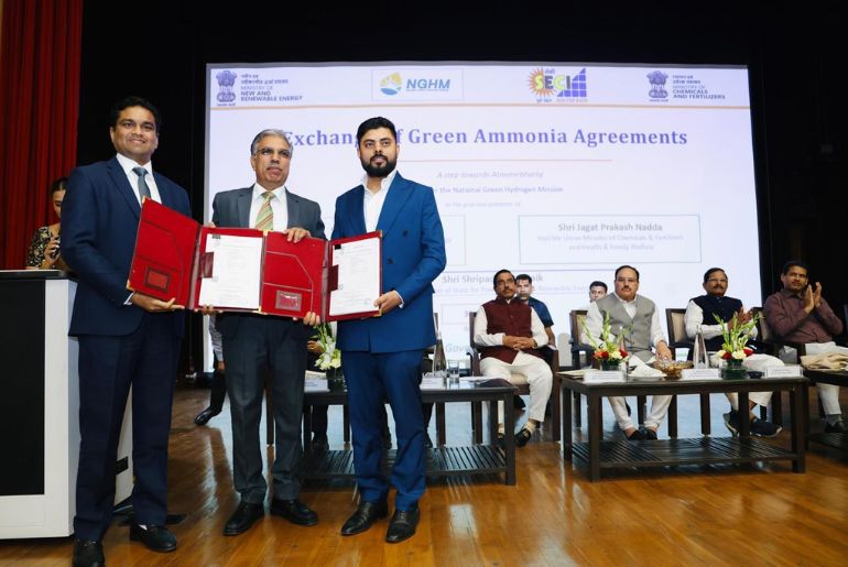 TrueRE Oriana Power Signs ₹3,135 Crore Green Ammonia Deal with SECI Under Hydrogen Mission