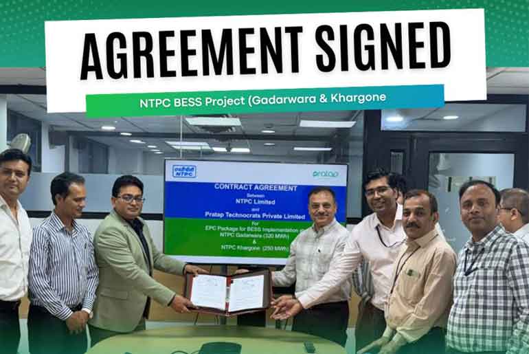 Pratap Technocrats Secures Major ₹776 Crore Green Energy Deal with NTPC