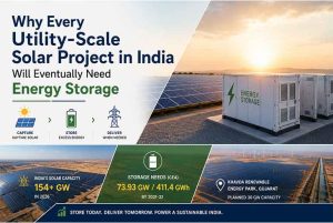Why Every Utility-Scale Solar Projects in India Will Eventually Need Energy Storage