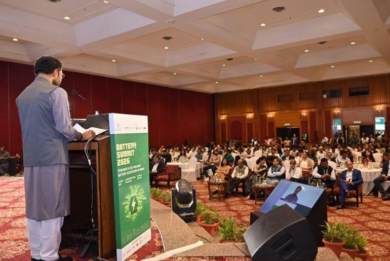 Kishan Reddy Calls for Self-Reliant Battery Industry at Battery Summit 2026 Kishan Reddy