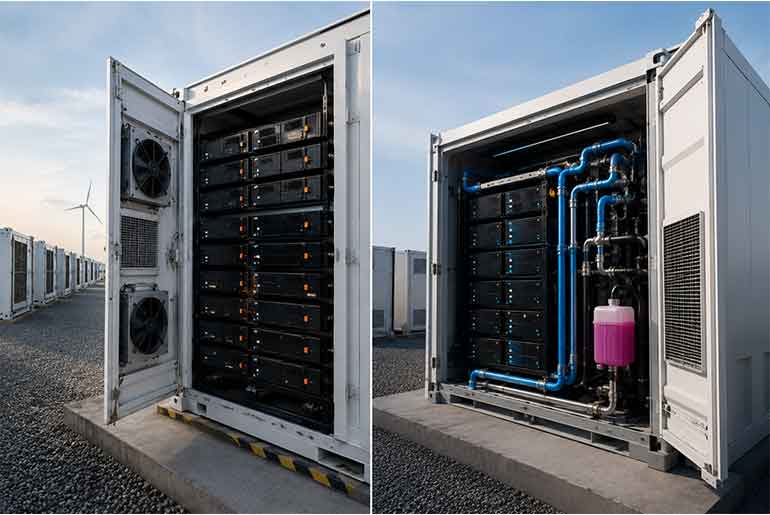 Thermal Management Systems for BESS in India: The Hidden Technology Safeguarding Performance, Safety, and Asset Life Thermal Management Systems for BESS in India