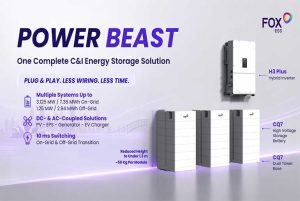 Fox ESS Launches POWER BEAST C&I Energy Storage System in Australia