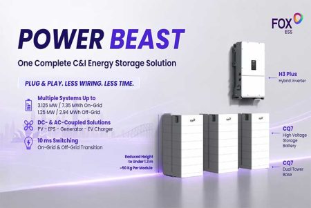 Fox ESS Launches POWER BEAST C&I Energy Storage System in Australia Fox ESS Launches POWER BEAST C&I Energy Storage System in Australia