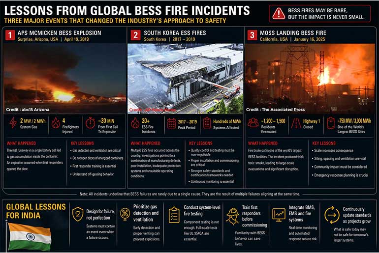 Fire Safety in BESS: India's Biggest Challenge in the Race to 236 GWh