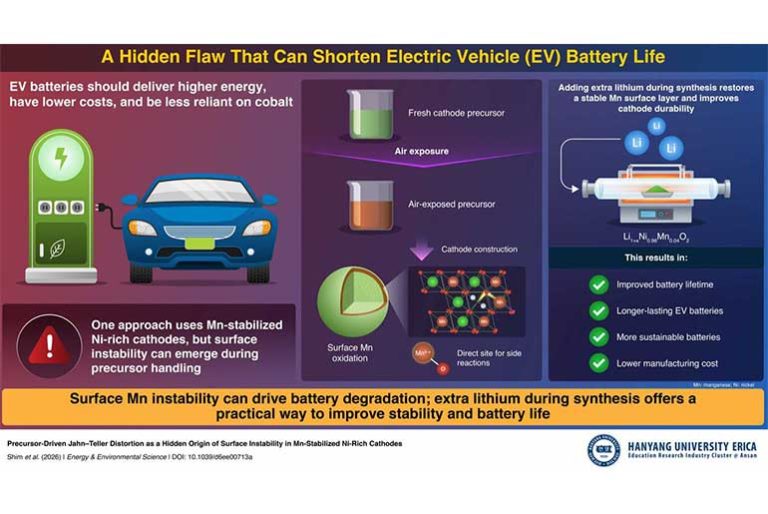 Hanyang University Study Identifies Hidden Degradation Risk in High-Nickel EV Batteries