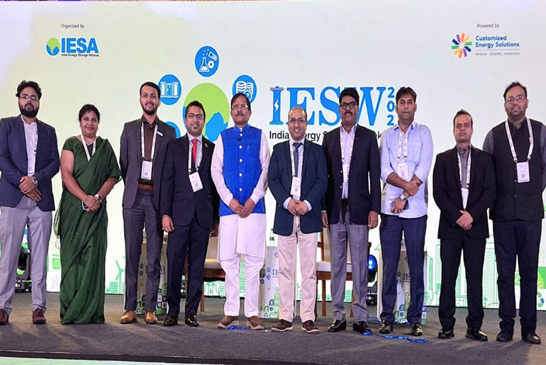 India’s Energy Storage Capacity Crosses 7.5 GWh with 140+ GWh Pipeline Under Development: Union Minister Shripad Naik India’s Energy Storage Capacity Crosses 7.5 GWh with 140+ GWh Pipeline Under Development: Union Minister Shripad Naik