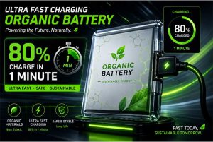 Researchers Have Developed a Unique Porous Organic Anode Material For More Efficient Lithium-Ion Batteries