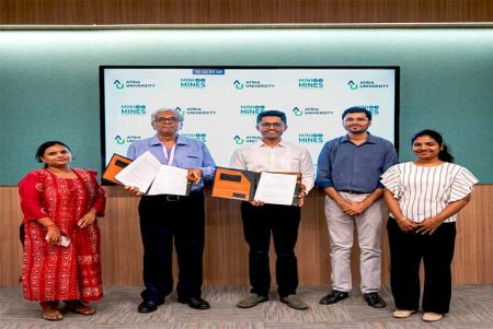 Atria University and MiniMines Collaborate to Develop AI-guided Key Mineral Recovery From Wasted Batteries. Atria University and MiniMines Collaborate to Develop AI-guided Key Mineral Recovery From Wasted Batteries.