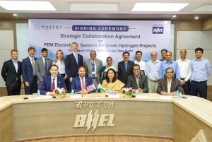 BHEL, Norway’s Hystar Forge Strategic Tie-Up to Localise PEM Electrolyser Manufacturing in India BHEL, Norway’s Hystar Forge Strategic Tie-Up to Localise PEM Electrolyser Manufacturing in India