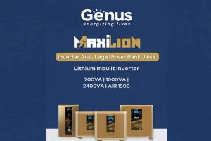 Genus Innovation Launches ‘Inverter Aisa, Lage Power Bank Jaisa’ Campaign for MaxiLion ESS
