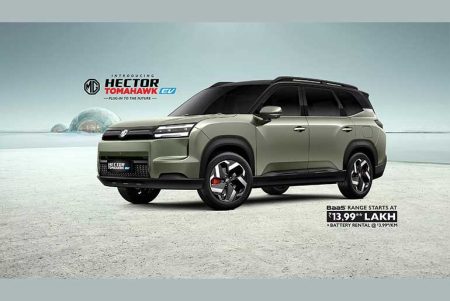 JSW MG Motor India Launches MG Hector Tomahawk in EV and PHEV Versions JSW MG Motor India Launches MG Hector Tomahawk