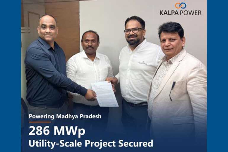 Kalpa Power commissions 286 MWp utility-scale solar project in Madhya Pradesh Kalpa Power commissions 286 MWp
