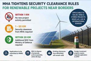 MHA Bars New Renewable Projects Within 1 Km of Border