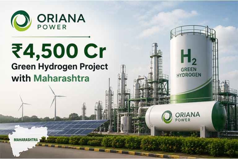 Oriana Power Signs ₹4,500-Crore MoU with Maharashtra for Integrated Green Hydrogen Project Oriana Power Signs Rs 4,500-Cr Maharashtra Green Hydrogen MoU