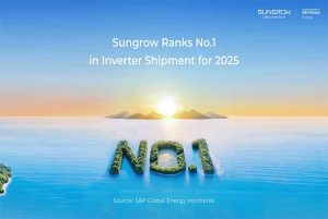 Sungrow Holds No. 1 Spot in 2025 Global PV Inverter Shipments Sungrow Retains No. 1 Spot in Global Inverter Shipments