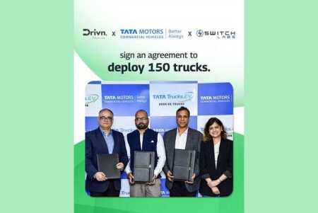 Tata Motors, DRIVN and SwitchLabs Sign Landmark 150-Unit Heavy E-Truck Deal Tata Motors, DRIVN and SwitchLabs Sign Landmark 150-Unit Heavy E-Truck Deal