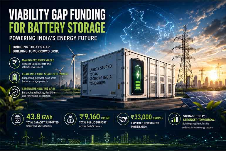Viability Gap Funding for Battery Storage: Can India Turn Public Support into Bankable BESS? Viability Gap Funding for Battery Storage