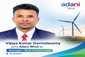 Vijaya Kumar Govindasamy Joins Adani Wind as Manager