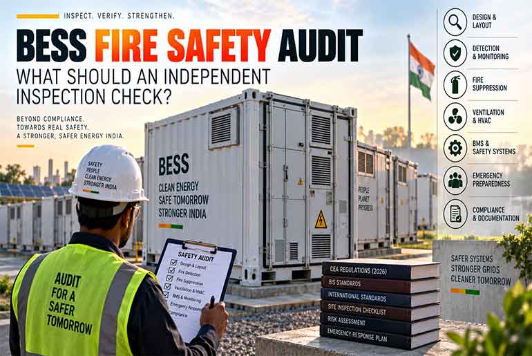 BESS Fire Safety Audit: What Should an Independent Inspection Check?