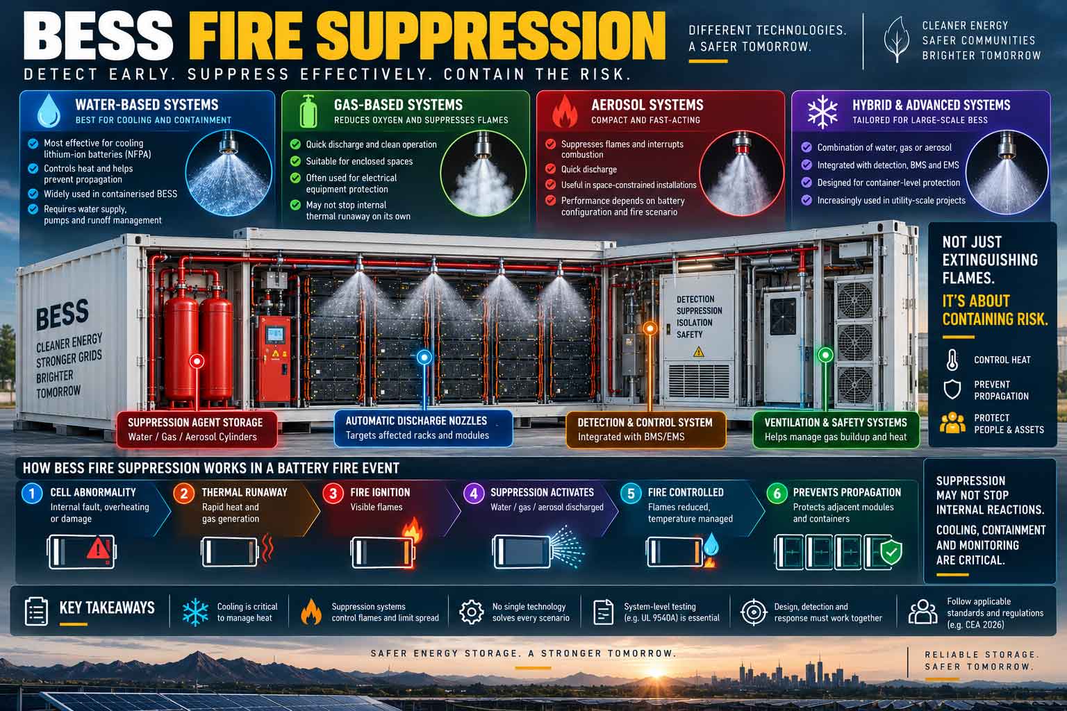 BESS Fire Suppression