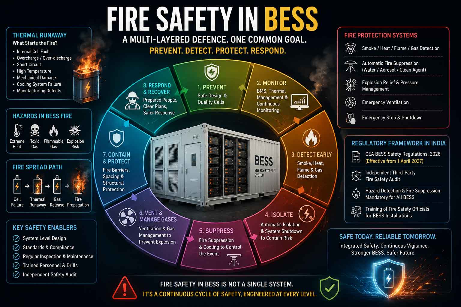 Fire Safety in BESS